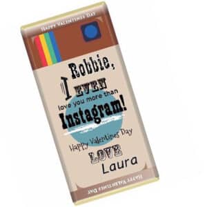 Personalised and custom Chocolate Bars