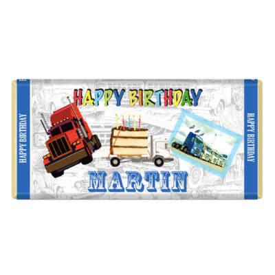 Custom Birthday Chocolate Bar