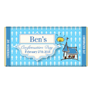 Personalised Communion Confirmation Chocolate Bar