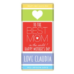 Mothers Day Personalised Chocolate Bar