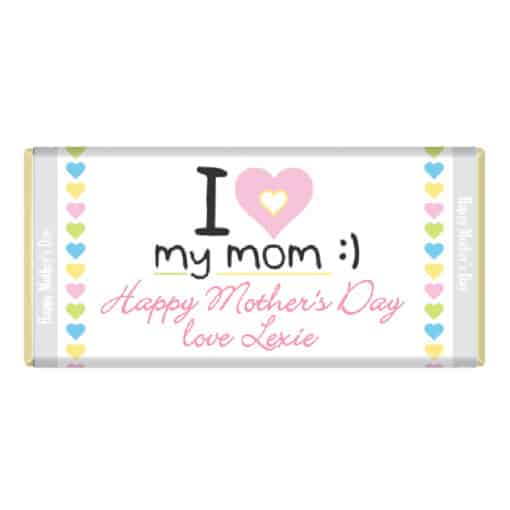 Mothers Day Personalised Chocolate Bar