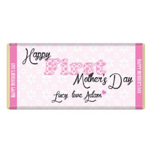 First time mother Personalised Chocolate Bar