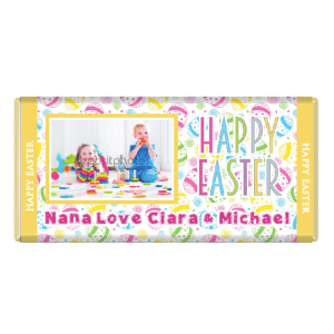 Photo Easter Personalised Chocolate Bar