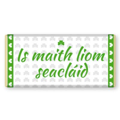 Is maith liom seacláid irish chocolate bar