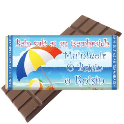 6 Teacher-IRISH-Umbrella-Blue-Chocolate Bar