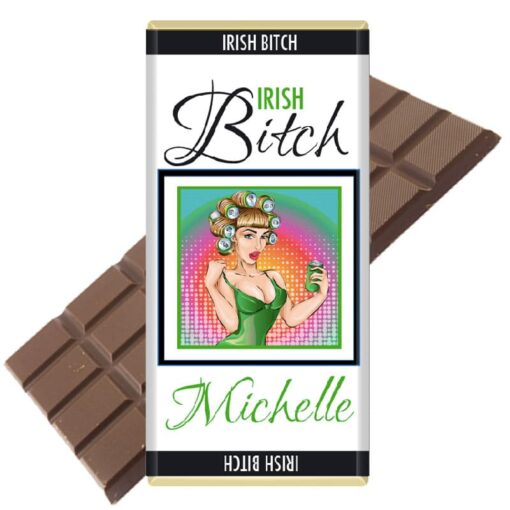 Irish Bitch Personalised Chocolate Bars