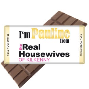 Real Housewives Chocolate Bar Personalised