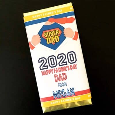 Super Dad Chocolate Bar