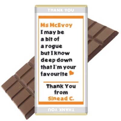 Teacher-rogue favourite chocolate bar