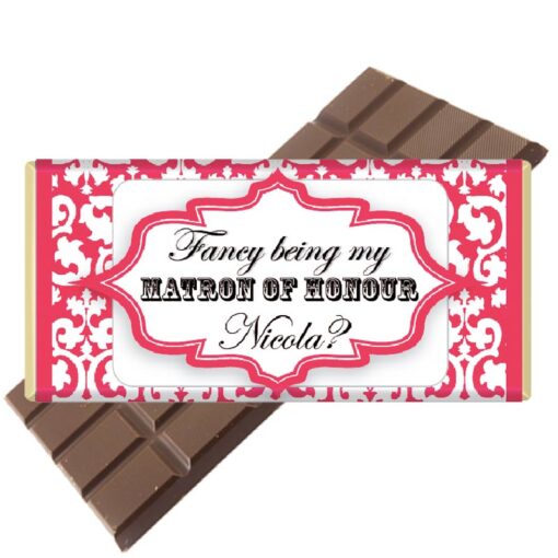 Matron of Honour Chocolate bar