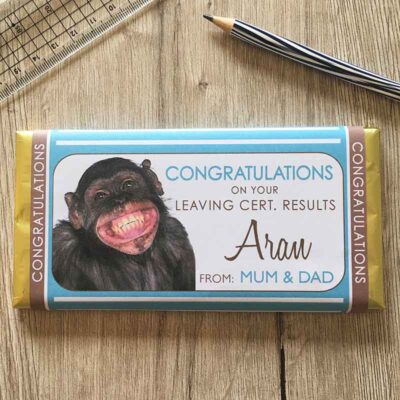 Leaving Cert Monkey Chocolate Bar