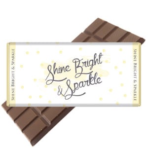Shine Bright & Sparkle Chocolate Bar