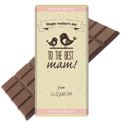 Bird-Design-mothers day Chocolate