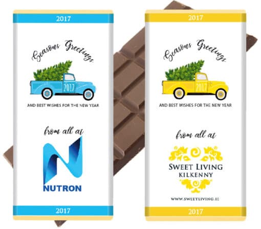 branded chocolate bars