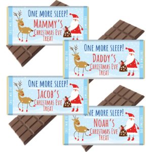 Christmas Eve Chocolate Bar packs