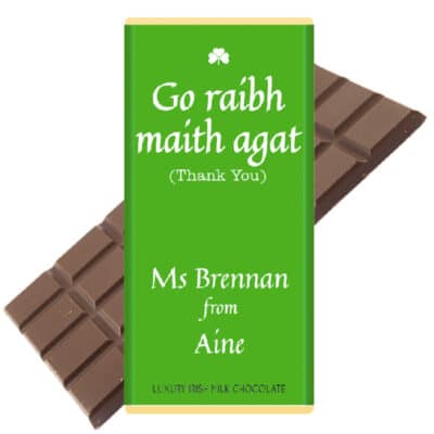 Go raibh maith agat: Personalised