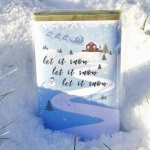 Let it snow, let it snow, let it snow chocolate bar