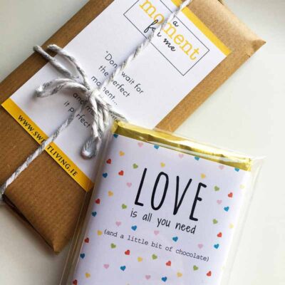 Love is all you need subscription chocolate bar