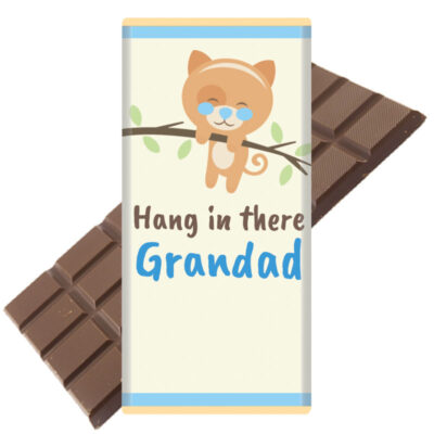 Hang in there Grandad COVID19 Chocolate Bar