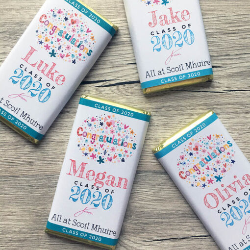 10 pack: Class of 2021 Small 50g Bars