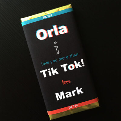 Tik Tok General Personalised Chocolate Bar
