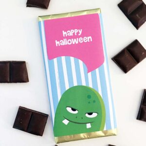 Blobby: Large Halloween Luxury Irish Chocolate Bar