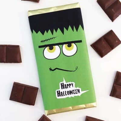 Frankie: Large Halloween Luxury Irish Chocolate Bar