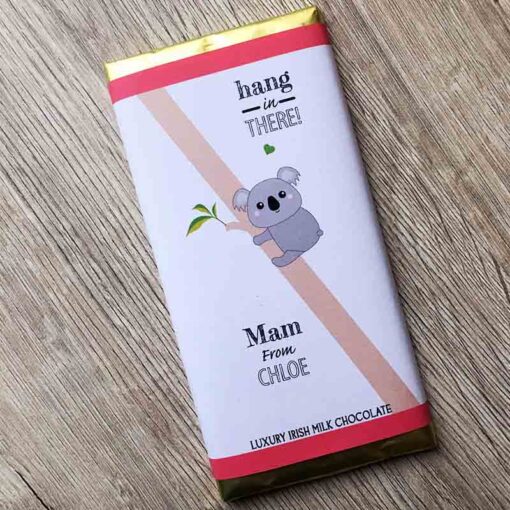 Hang in there chocolate bar covid19