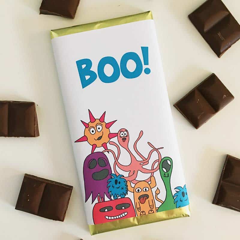 Halloween Chocolate Bar