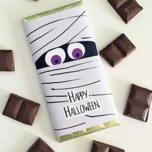 Mummy: Large Halloween Luxury Irish Chocolate Bar