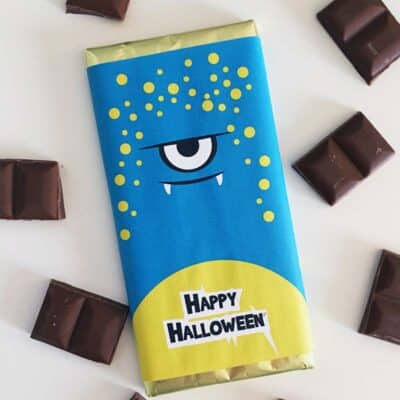 Spotty: Large Halloween Luxury Irish Chocolate Bar