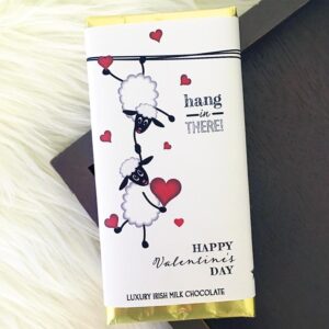 Hang in there - sheep - Valentines Chocolate Bar