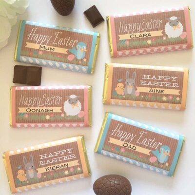 Easter-Chocolate-Bars Personalised