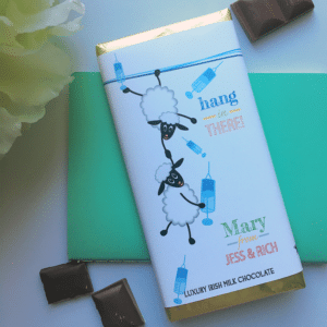 Hang in there Vaccine Chocolate Bar