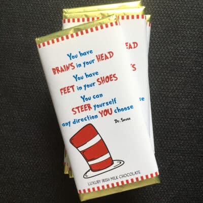 Dr. Seuss Chocolate Bar