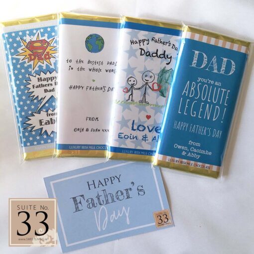 Father's Day Chocolate Bars