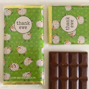 Thank Ewe. Luxury Irish Chocolate Bar