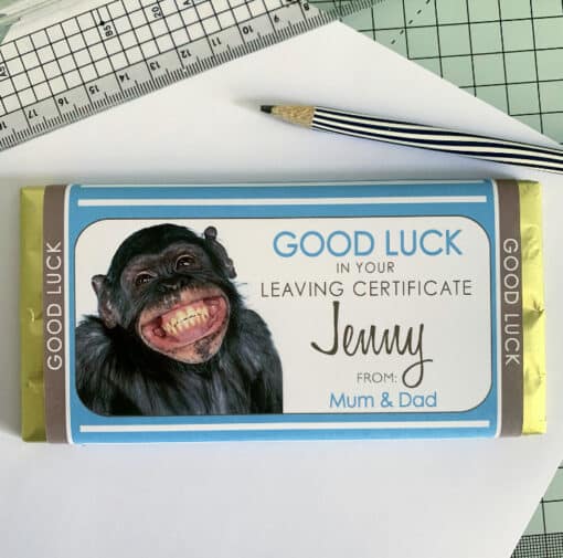 Good Luck Personalised Chocolate Bar