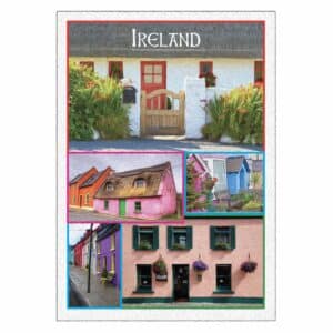 Ireland A4 Print Houses