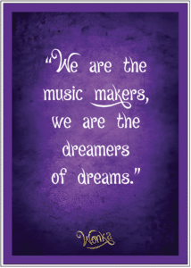Willy Wonka Quote A4 Print