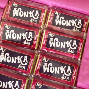 WONKA bar. Luxury Irish Chocolate