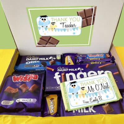 Thank You Teacher Chocolate Box