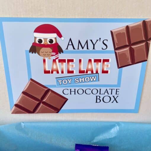 Personalised Late Late Toy Show Box