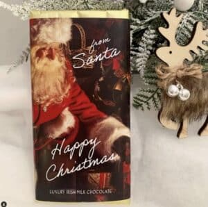 From Santa Chocolate Bar